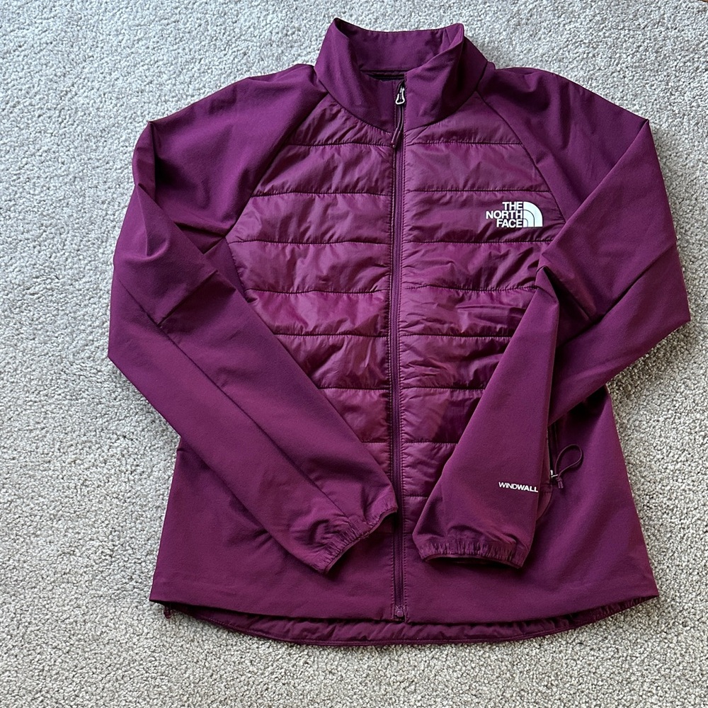 The North Face Women's Deep Purple Windwall Lightweight Jacket Size Small